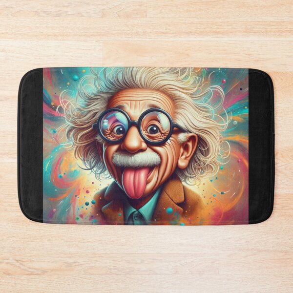 Item preview,  Albert Einstein designed and sold by sevenmountains.