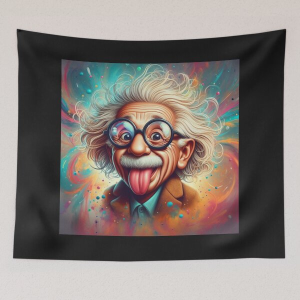 Item preview,  Albert Einstein designed and sold by sevenmountains.