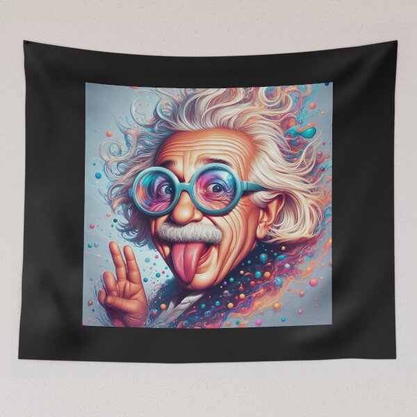 Item preview,  Albert Einstein designed and sold by sevenmountains.