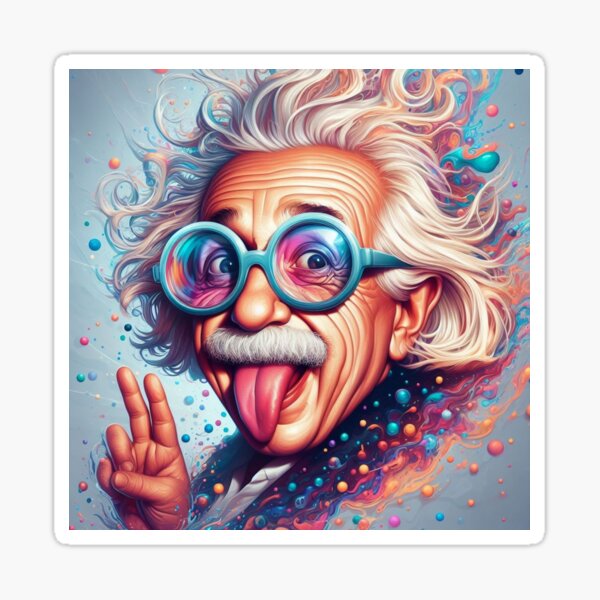 Item preview,  Albert Einstein designed and sold by sevenmountains.