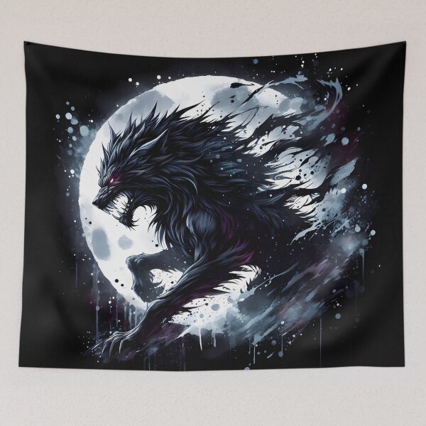 Item preview, Wolf Night designed and sold by RubisLeaf.