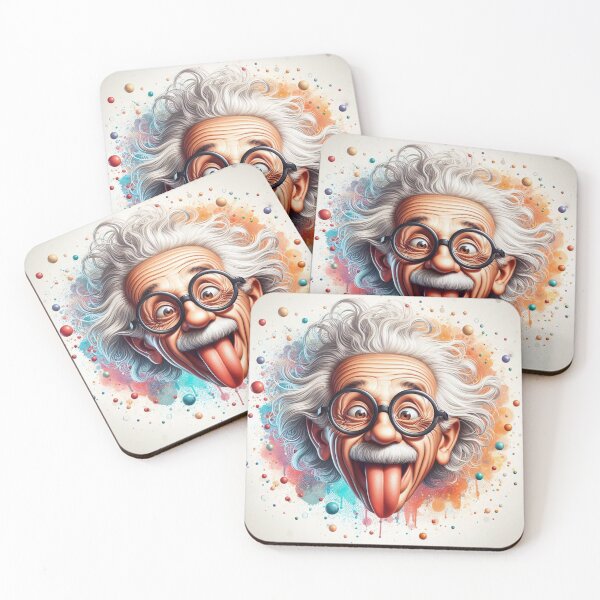Item preview,  Albert Einstein designed and sold by sevenmountains.