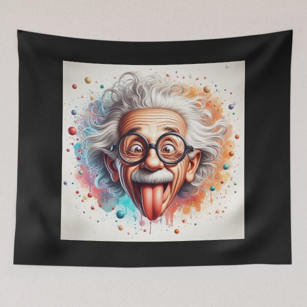 Item preview,  Albert Einstein designed and sold by sevenmountains.