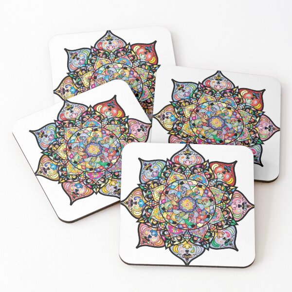 Item preview, Floral mandala designed and sold by QuantaSync.
