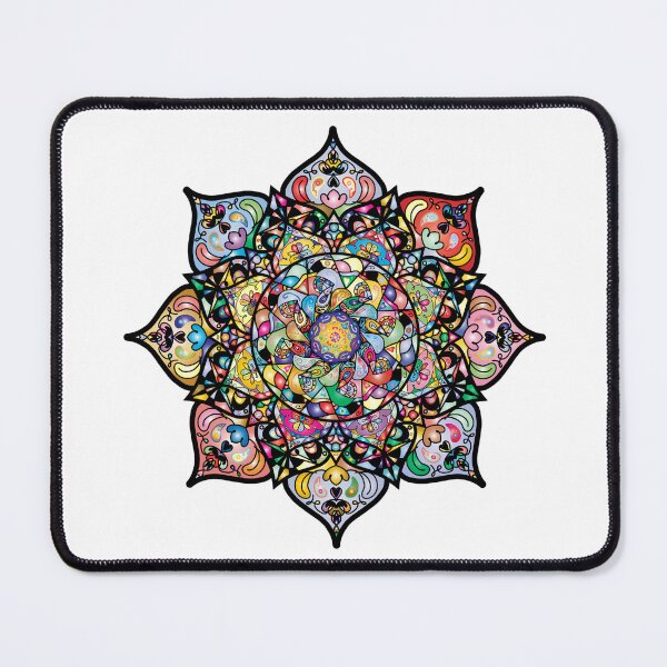 Item preview, Floral mandala designed and sold by QuantaSync.