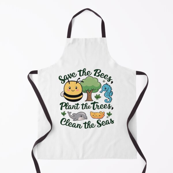 Item preview, save the bees, plant the trees, clean the sea designed and sold by bukajart.
