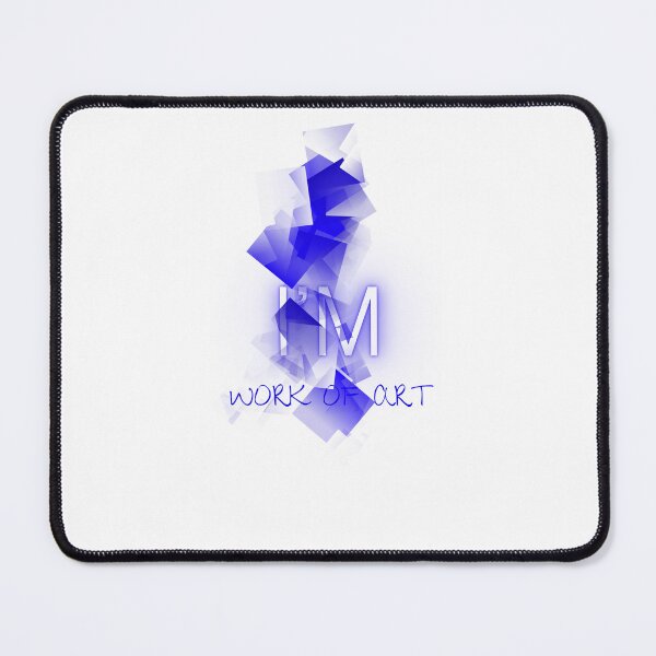 Item preview, I AM WORK OF ART-DARK BLUE designed and sold by JarredDoll.
