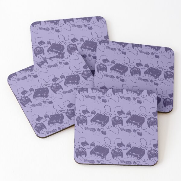 Item preview, Dreamcast Repeat Pattern Purple Colorway designed and sold by KatelynMitalski.