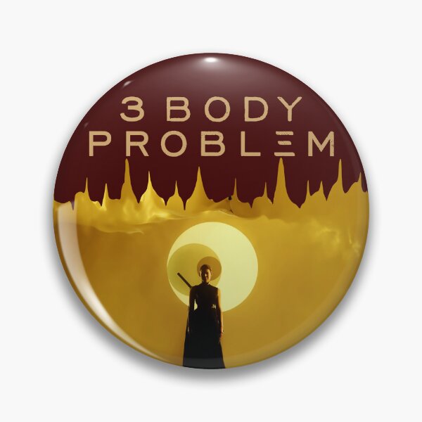 Item preview, Futuristic ' 3 Body Problem ' Design - Sci-Fi Inspired Graphic designed and sold by ironpalette.