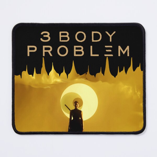 Item preview, Futuristic ' 3 Body Problem ' Design - Sci-Fi Inspired Graphic designed and sold by ironpalette.
