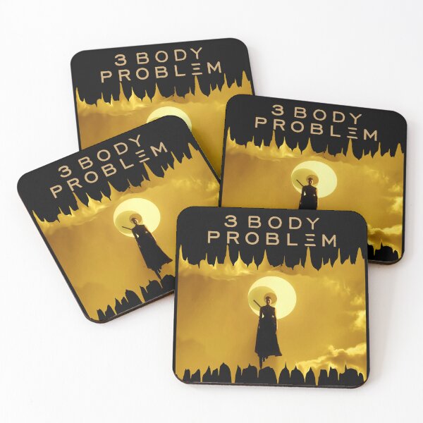 Item preview, Futuristic ' 3 Body Problem ' Design - Sci-Fi Inspired Graphic designed and sold by ironpalette.