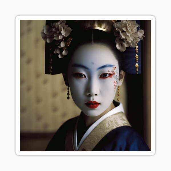 Item preview, Blue Moon Geisha designed and sold by BartHugoKnight.