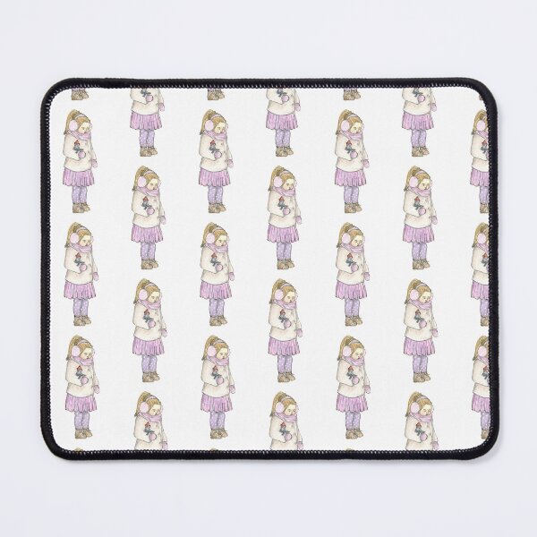 Item preview, Girl with Pink Winter Clothes designed and sold by ElomaArts.