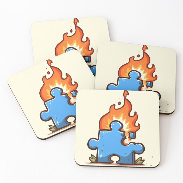 Item preview, Ban the puzzle piece designed and sold by Vkinsify.