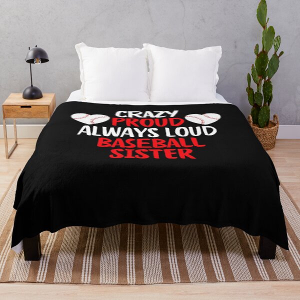 Item preview, Crazy Proud Always Loud Baseball Sister Funny Baseball Sister Gift designed and sold by lou731.