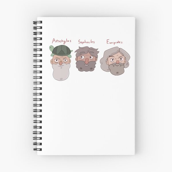 Item preview, The Great Athenian Dramatists designed and sold by zaireeto.