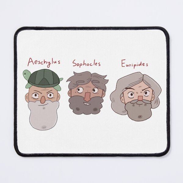 Item preview, The Great Athenian Dramatists designed and sold by zaireeto.