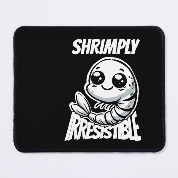 Item preview, Shrimply Irresistible Shrimp designed and sold by DoodleDashShop.