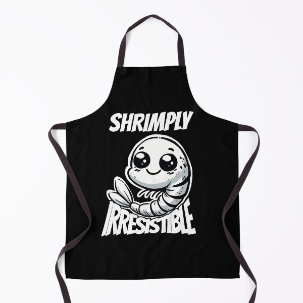 Item preview, Shrimply Irresistible Shrimp designed and sold by DoodleDashShop.