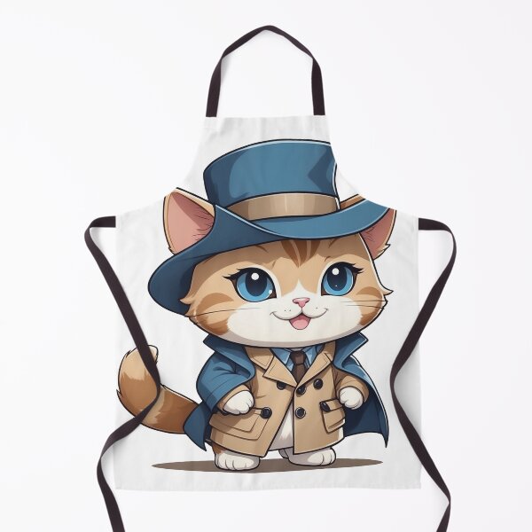 Item preview, Whiskered Detective designed and sold by Positive_Space.