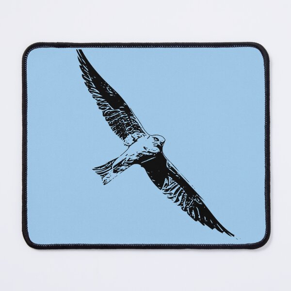 Item preview, White Tailed Kite Black Design  designed and sold by designsasstultd.