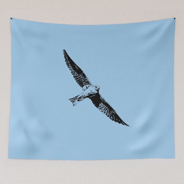 Item preview, White Tailed Kite Black Design  designed and sold by designsasstultd.