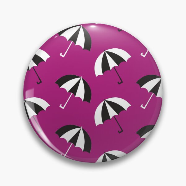 Item preview, B&W Umbrellas (purple) designed and sold by DistractedDraws.