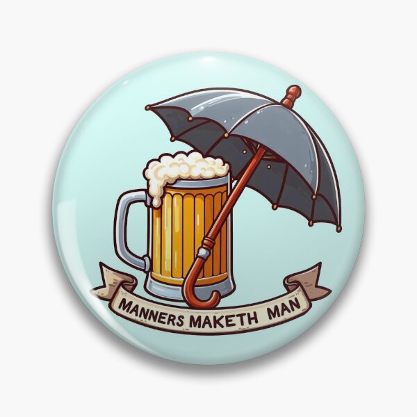 Item preview, Manners Maketh Man designed and sold by Vkinsify.