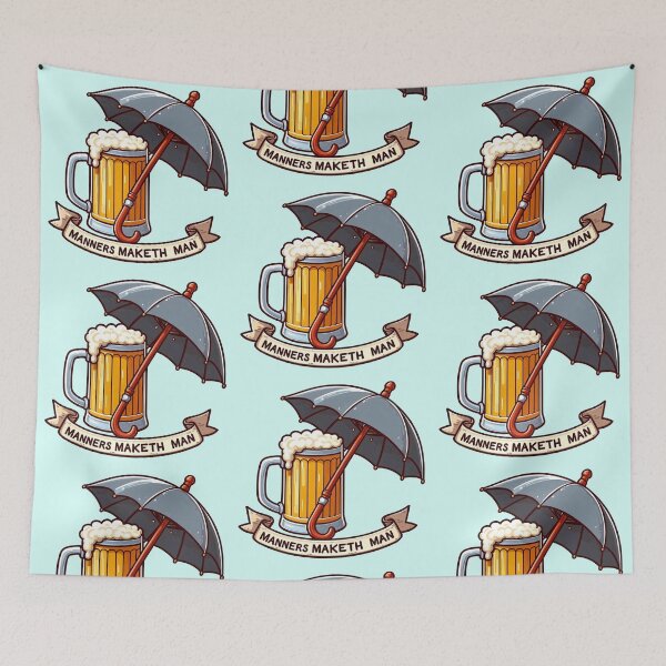 Item preview, Manners Maketh Man designed and sold by Vkinsify.