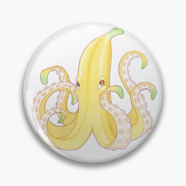 Aperçu de l'œuvre Poulpe banane ! créée et vendue par Dawntreader.