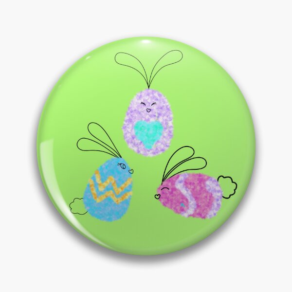 Item preview, Chowlet Fuzzy Egg-Bunnies designed and sold by chowlet.
