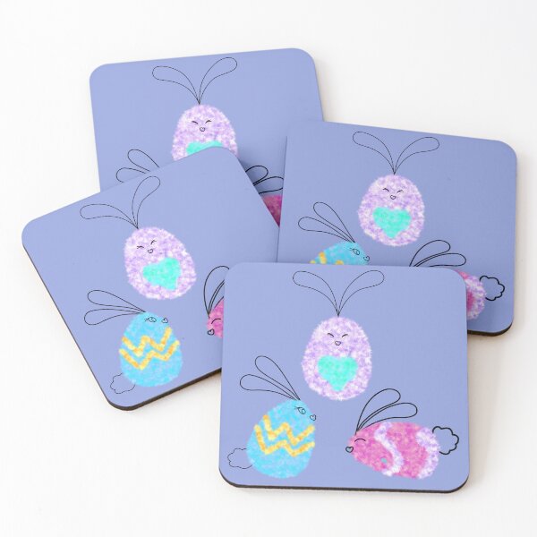 Item preview, Chowlet Fuzzy Egg-Bunnies designed and sold by chowlet.