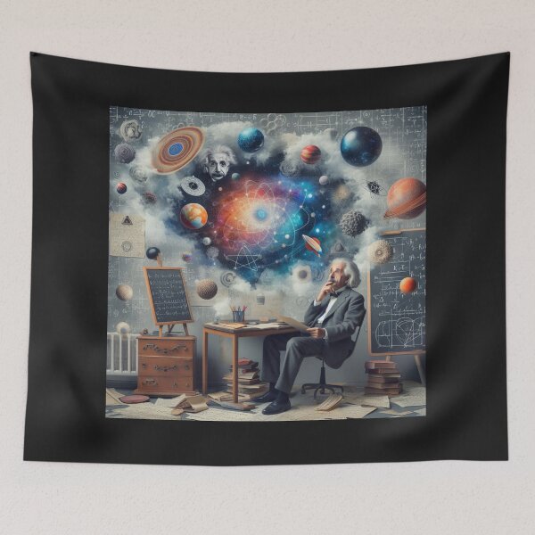 Item preview,  Albert Einstein designed and sold by sevenmountains.