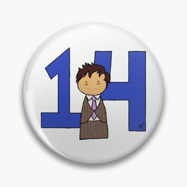 Item preview, Chibi Fourteenth Doctor designed and sold by michaliloli.