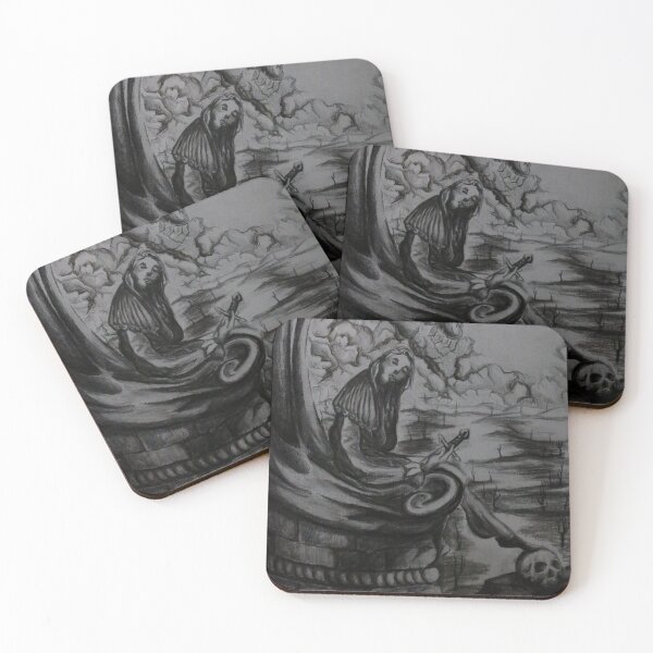 Item preview, Dark Academia Charcoal King Drawing designed and sold by Swagmegistus.