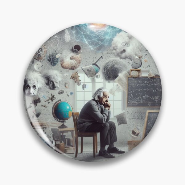 Item preview,  Albert Einstein designed and sold by sevenmountains.