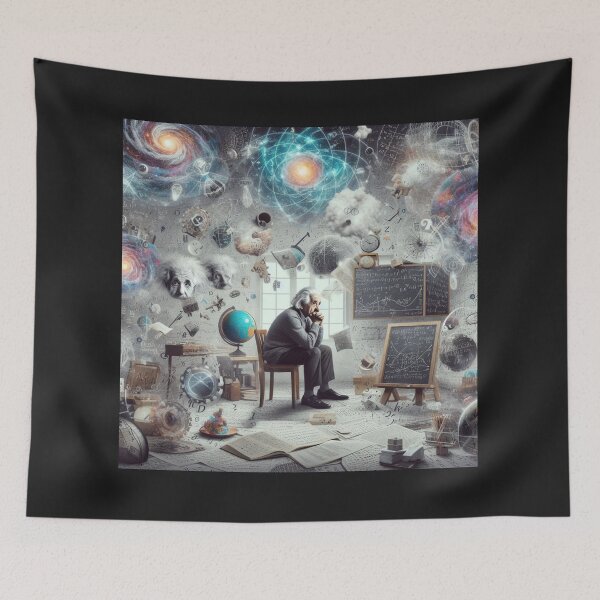 Item preview,  Albert Einstein designed and sold by sevenmountains.