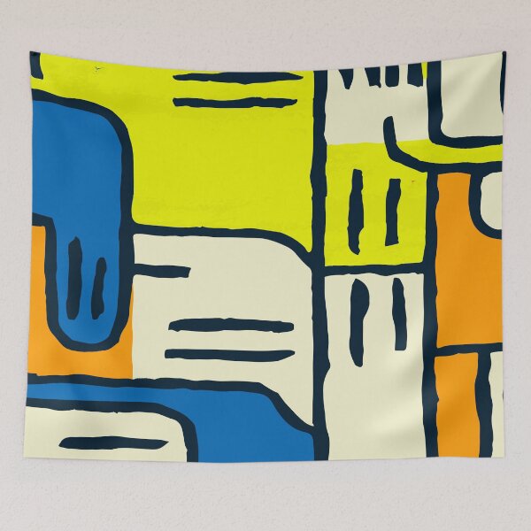 Item preview, Memphis Pattern Colorful Doodle designed and sold by Timegraf.