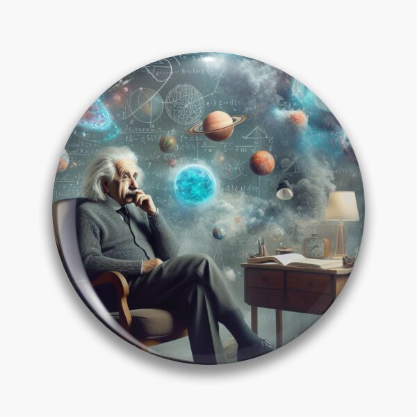 Item preview,  Albert Einstein designed and sold by sevenmountains.