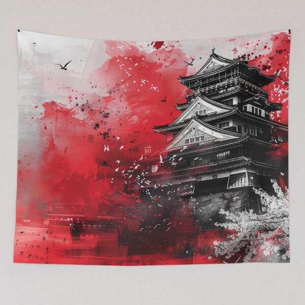 Item preview, Castle in Crimson designed and sold by KyzArt01.
