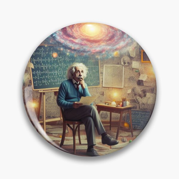 Item preview,  Albert Einstein designed and sold by sevenmountains.
