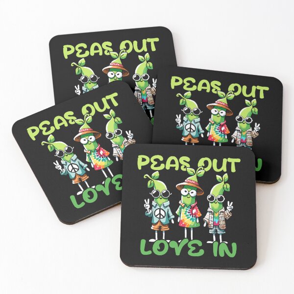 Artikelvorschau, Peas out love in Peace Pea Design entworfen und verkauft von DoodleDashShop.