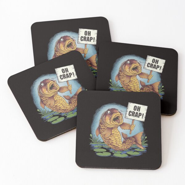 Item preview, Oh Carp! designed and sold by HOMEDESIGNPRINT.