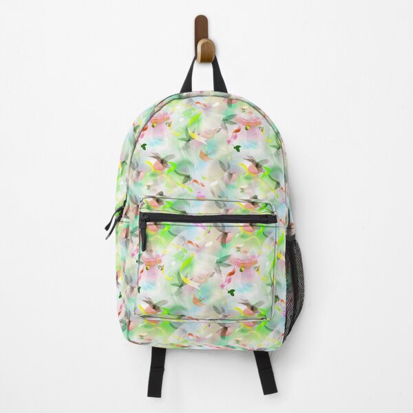 Item preview, Nature's Mirth: Whimsical Dance of Feathers and Florals designed and sold by Moisky Patterns.