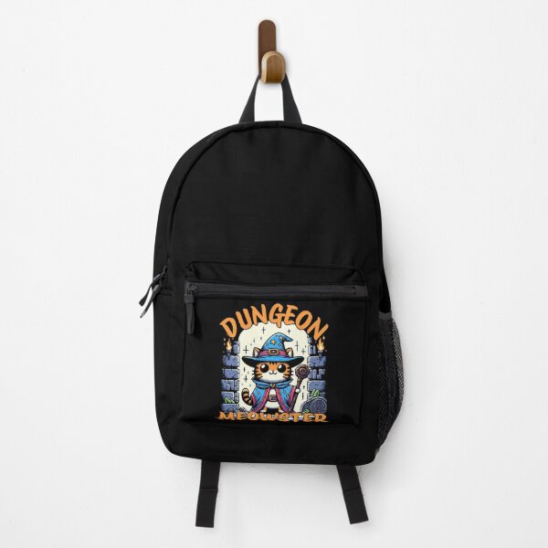 Item preview, Dungeon Meowster Dungeon Master Cat designed and sold by DoodleDashShop.