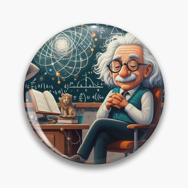 Item preview,  Albert Einstein designed and sold by sevenmountains.