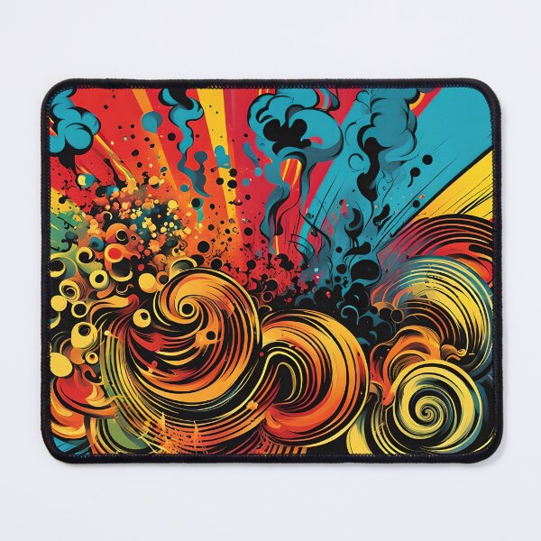 Item preview, Pop-art waves designed and sold by Po11en.