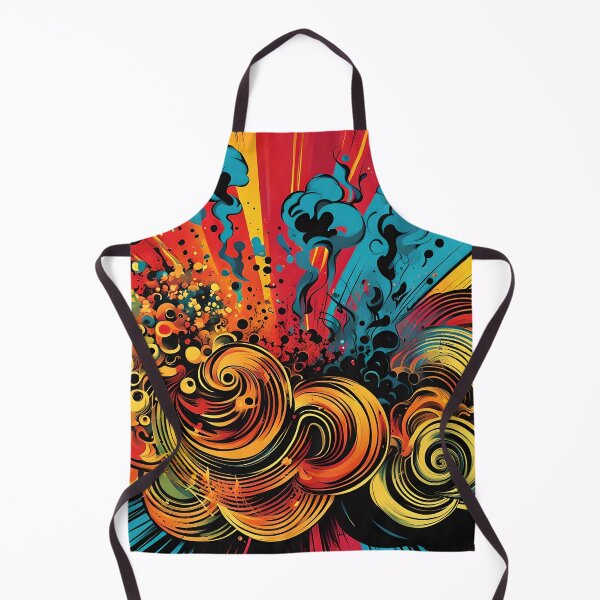 Item preview, Pop-art waves designed and sold by Po11en.