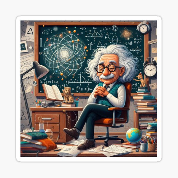 Item preview,  Albert Einstein designed and sold by sevenmountains.