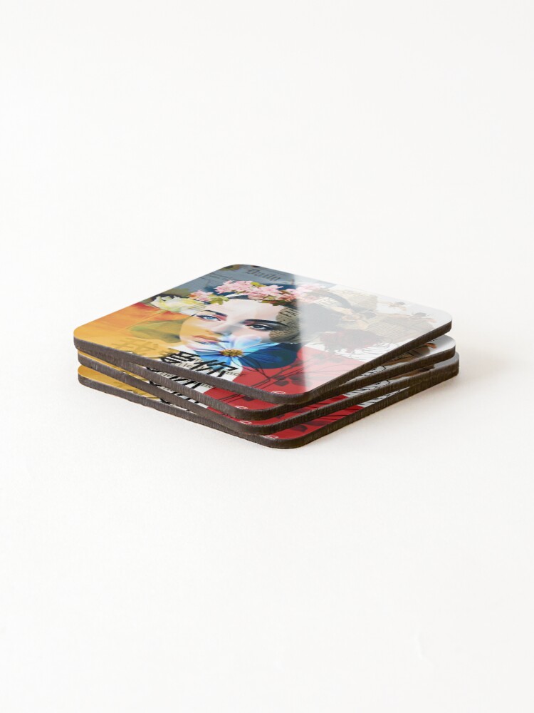 Thumbnail 4 of 5, Coasters (Set of 4), Spring designed and sold by SerafinDesign.